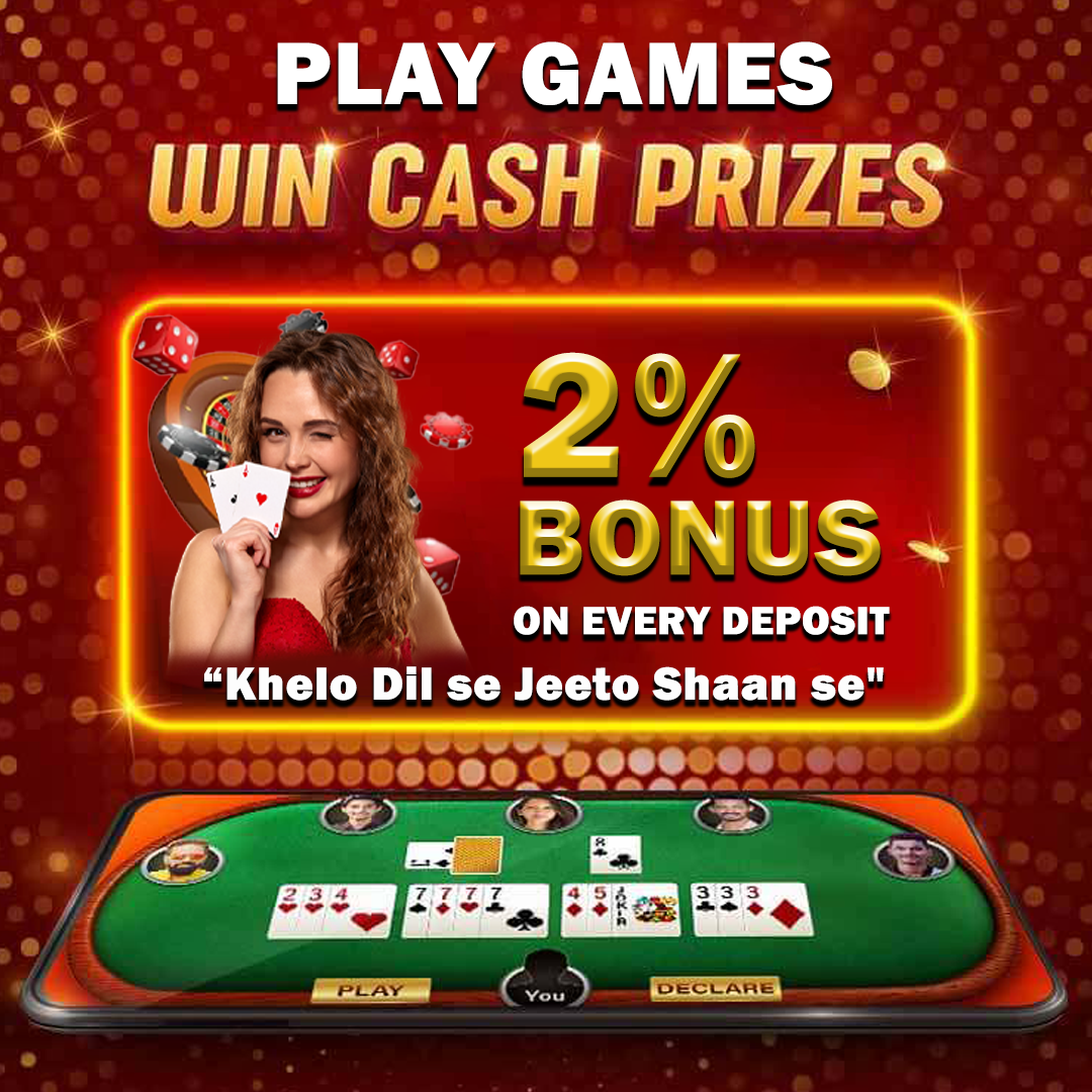 2% Bonus on every deposit at playnwin book